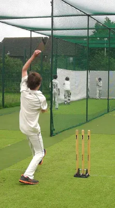 cricket net practice